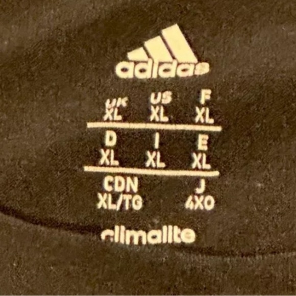 UCLA Bruins Men Shirt Black Logo Adidas Climalite Short Sleeve Crew Neck Tee XL - Picture 3 of 4